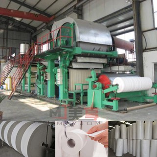 トイレットペーパー抄紙機