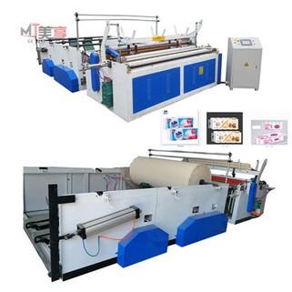 トイレットペーパー巻き取り機